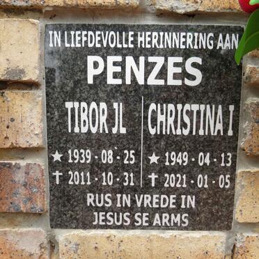 PENZES Tibor J.L. 1939-2011 & Christina I. 1949-2021