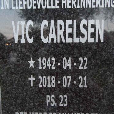 CARELSEN Vic 1942-2018