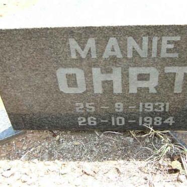 OHRT Manie 1931-1984