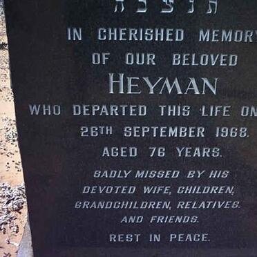 SHOCHET Heyman -1968