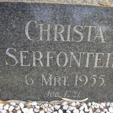 SERFONTEIN Christa -1955