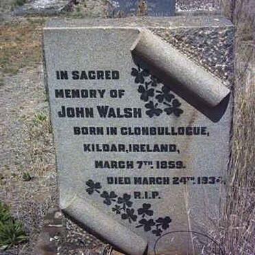 WALSH John 1859-1934