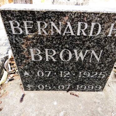 BROWN Bernard H. 1925-1999