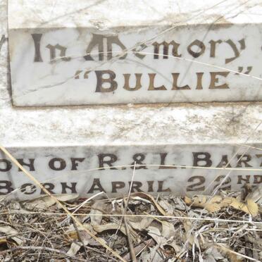 BARTLETT Bullie 1911-