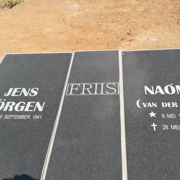 FRIIS Jens Jorgen 1941- &amp; Naomi VAN DER WALT 1937-2009