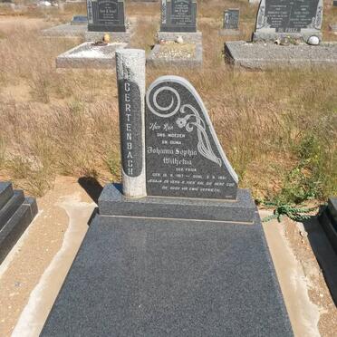 GERTENBACH Johanna Sophia Wilhelna nee FRICK 1917-1991