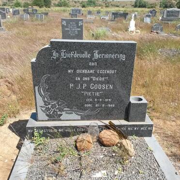 GOOSEN P.J.P. 1941-1982