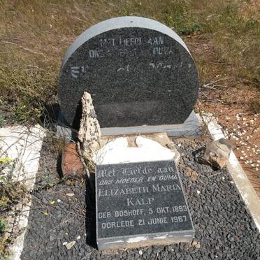 KALP Frans Hendrik 1892-1962 &amp; Elisabeth Maria BOSHOFF 1893-1967
