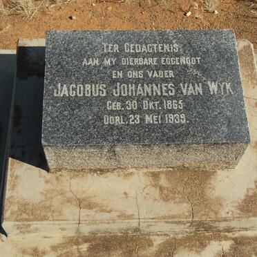 WYK Jacobus Johannes, van 1865-1939