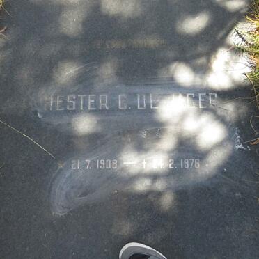 JAGER Hester C., de 1908-1976
