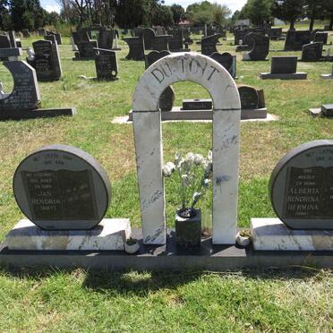 TOIT Jan Hendrik, du 1925-1996 & Alberta Hendrina Hermina 1934-2017