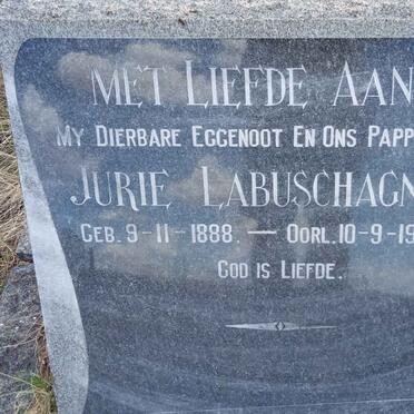 LABUSCHAGNE Jurie 1888-1944