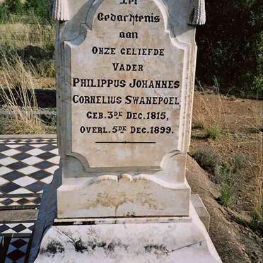 SWANEPOEL Philippus Johannes Cornelius 1815-1899 a