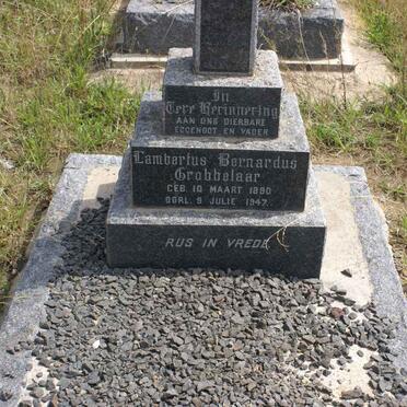 GROBBELAAR Lambertus Bernardus 1890-1947