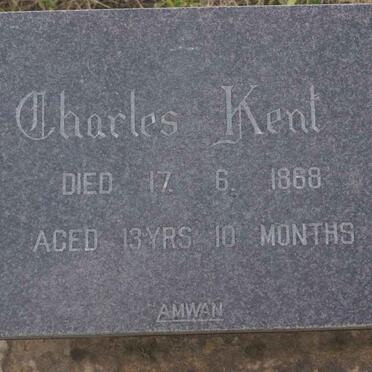 KENT Charles -1868