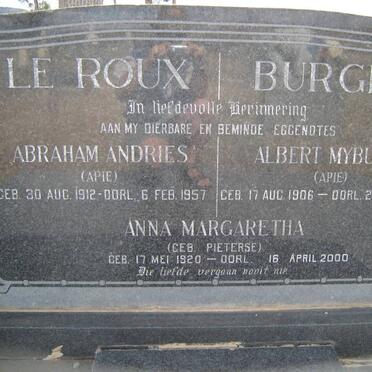BURGER :: LE ROUX