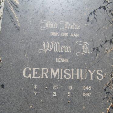 GERMISHUYS Willem H. 1949-1997