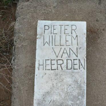 HEERDEN Pieter Willem, van