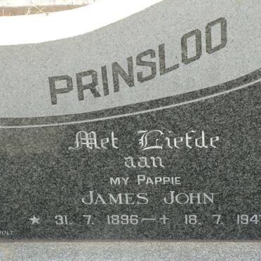 PRINSLOO James John 1896-1947