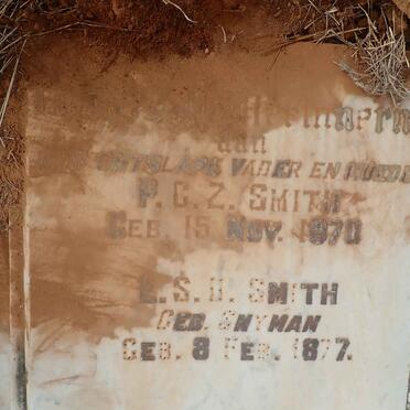 SMITH P.G.Z. 1870- &amp; E.S.D. SNYMAN 1877-
