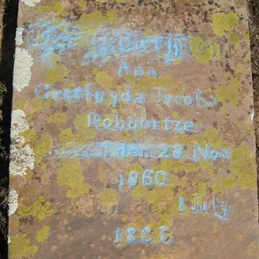 ROBBERTZE Gertruyda Jacoba 1860-1863