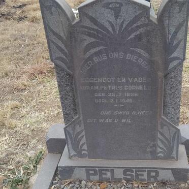PELSER Abram Petrus Cornelius 1889-1946