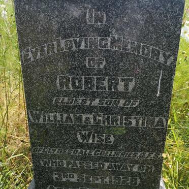 WISE Robert -1928