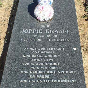 GRAAFF Joppie 1931-1999
