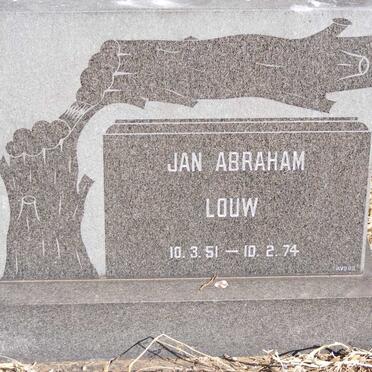 LOUW Jan Abraham 1951-1974