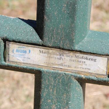 MOFOKENG Mampono Lucy 1971-2015