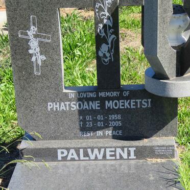 PALWENI Phatsoane Moeketsi 1958-2005