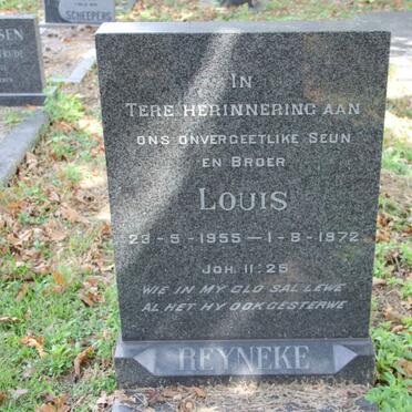 REYNEKE Louis 1955-1972