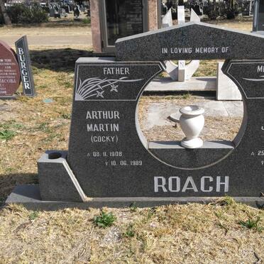 ROACH Arthur Martin 1908-1989 &amp; Petrus Jacobus 1916-1988