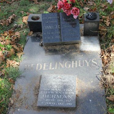 REDELINGHUYS Herman 1939-2005 :: REDELINGHUYS Connie Z.C. 1960-1973 :: REDELINGHUYS Kobus 1959-2002