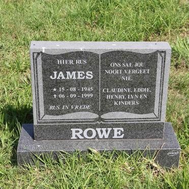 ROWE James 1945-1999