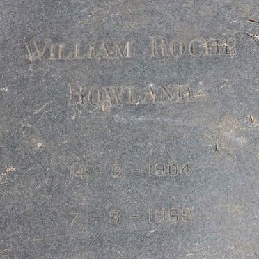 ROWLAND William Roche 1904-1968