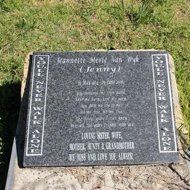 WYK Jeannette Merle, van 1954-2006