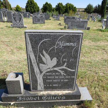 CILLIERS Isabel 1929-