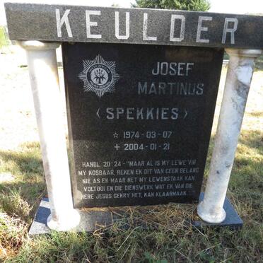 KEULDER Josef Martinus 1974-2004
