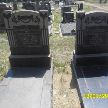 BÖJE Henry John 1867-1945 &amp; Hester Susanna GREEFF 1872-1965