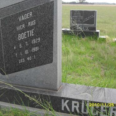 KRUGER Boetie 1929-1981