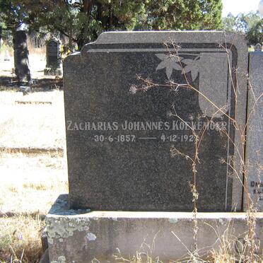 KOEKEMOER Zacharias Johannes 1857-1927 