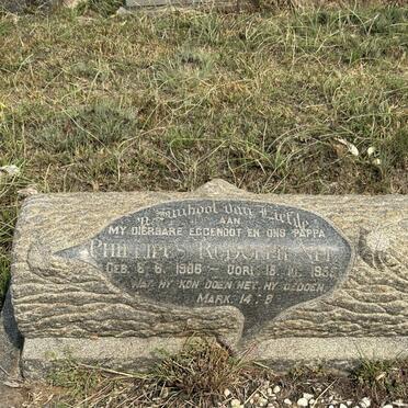 NEL Phillipus Rudolph 1906-1955 
