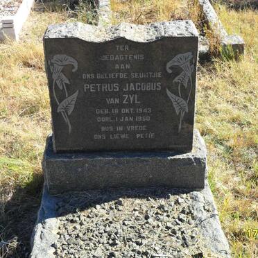 ZYL Petrus Jacobus, van 1943-1960