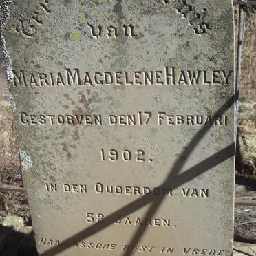 HAWLEY Maria Magdelene -1902