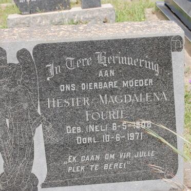 FOURIE Hester Magdalena nee NEL 1908-1971