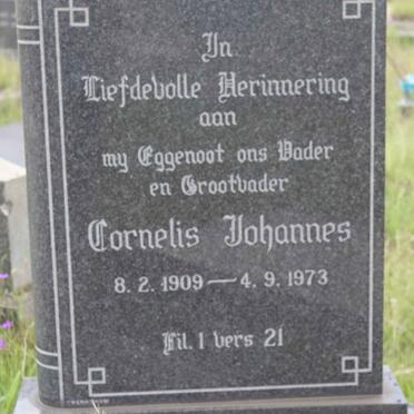 MULLER Cornelis Johannes 1909-1973