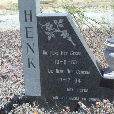 ? Henk 1963-1984