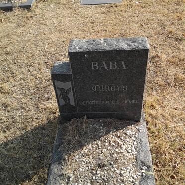 CILLIERS (Baba) 