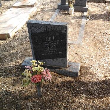 HILL Stan 1912-1982